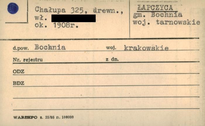 chałupa, skan 1