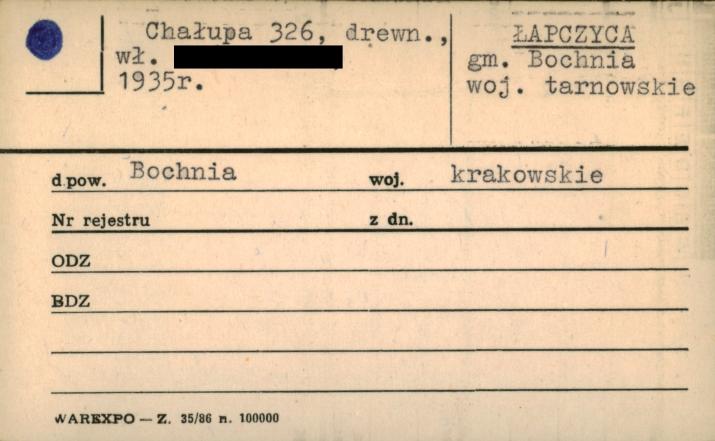 chałupa, skan 1