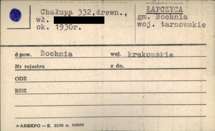 chałupa, skan 1