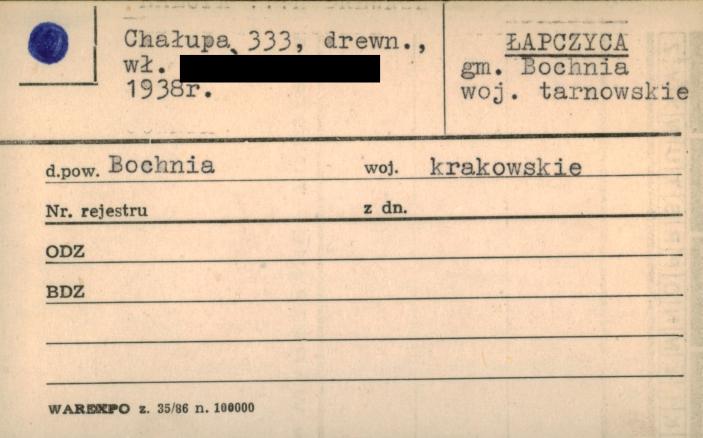 chałupa, skan 1