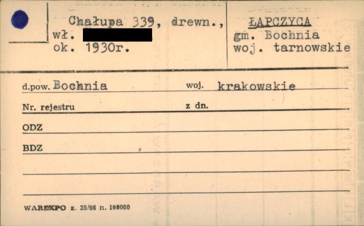 chałupa, skan 1