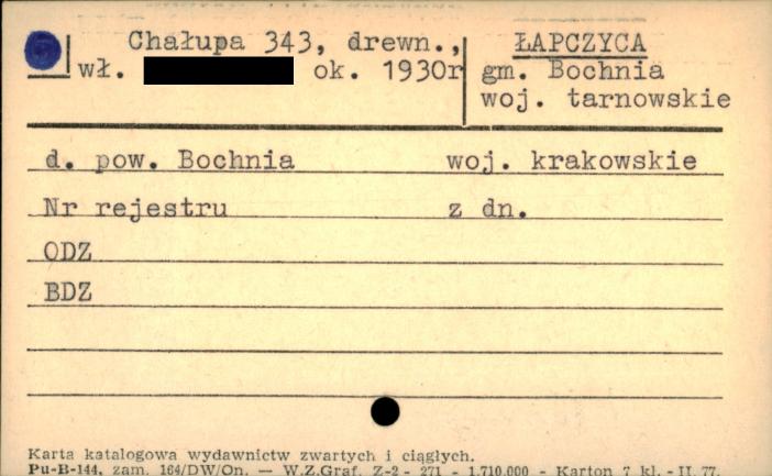 chałupa, skan 1