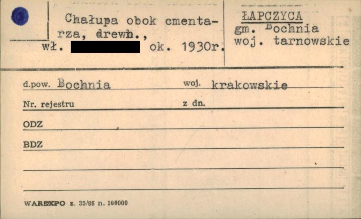 chałupa, skan 1