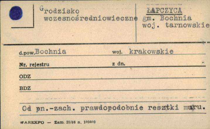 grodzisko wczesnośredniowieczne, skan 1