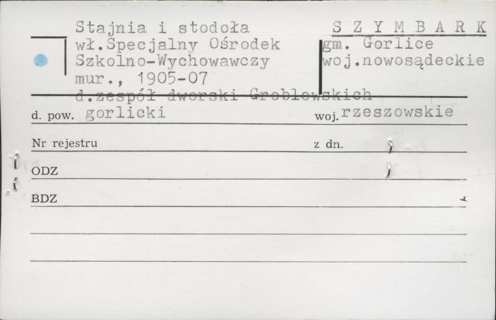 stajnia i stodoła, d. zespół dworski Groblewskich, skan 1