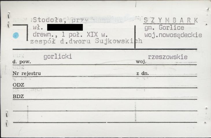 stodoła, zespół d. dworu Sujkowskich, skan 1