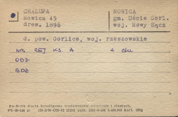 chałupa, skan 1