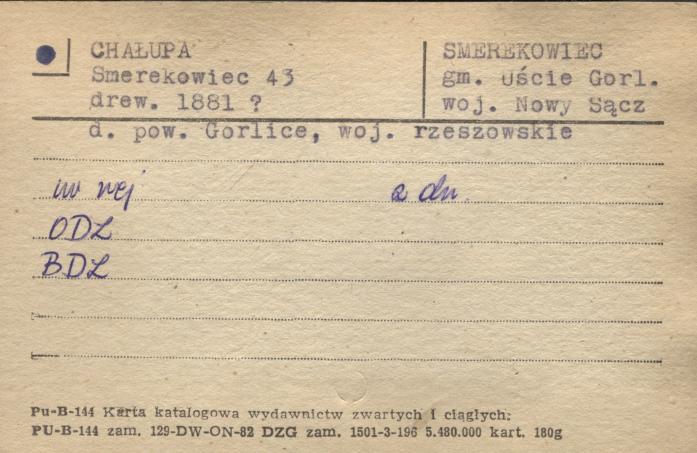 chałupa, skan 1