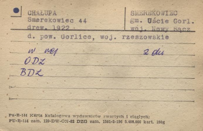 chałupa, skan 1