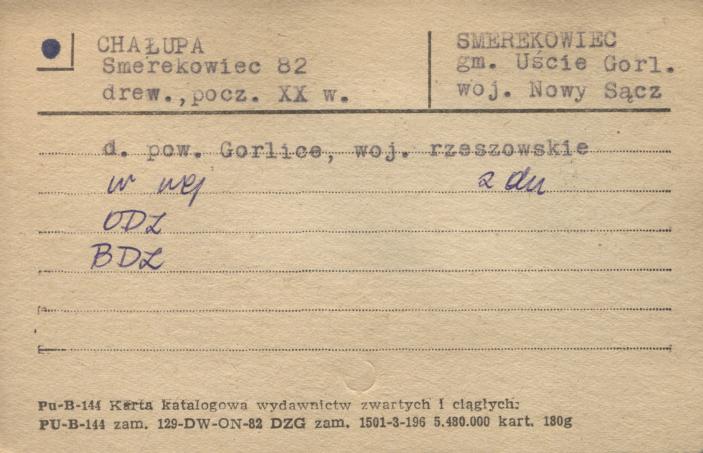 chałupa, skan 1