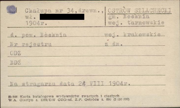 chałupa, skan 1