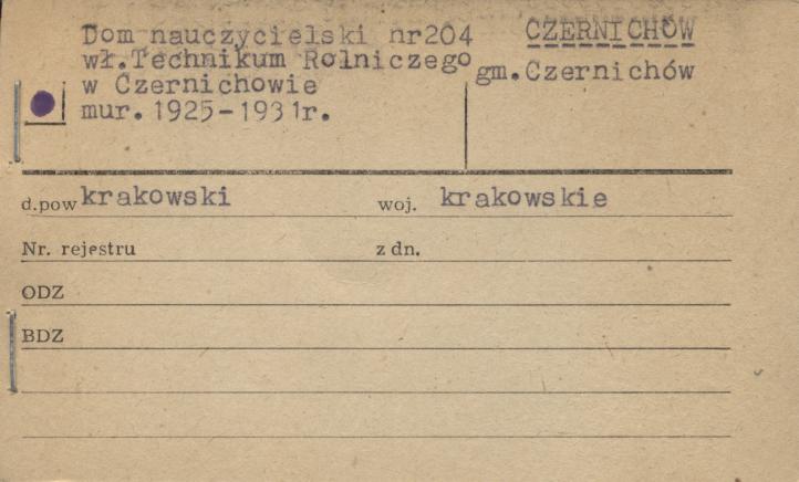 dom nauczycielski, skan 1