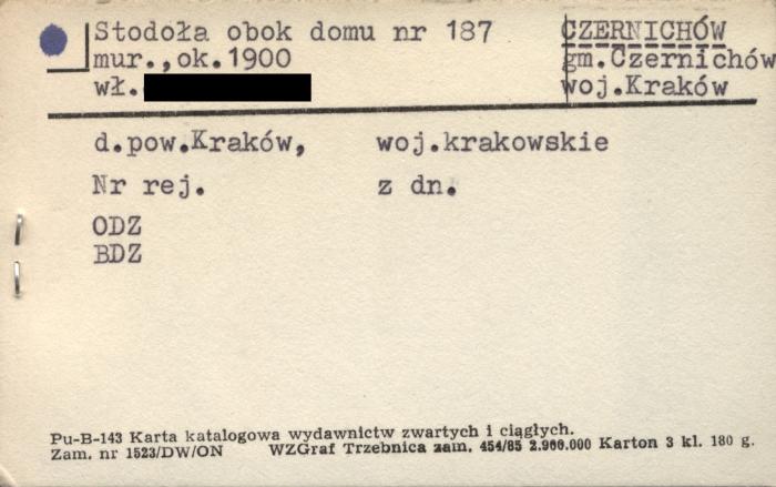 stodoła, skan 1
