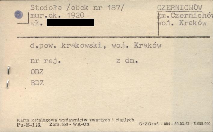 stodoła, skan 3