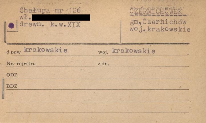 chałupa, skan 1