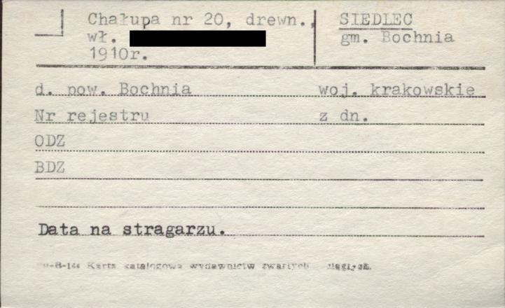 chałupa, skan 1