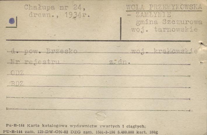 chałupa, skan 1