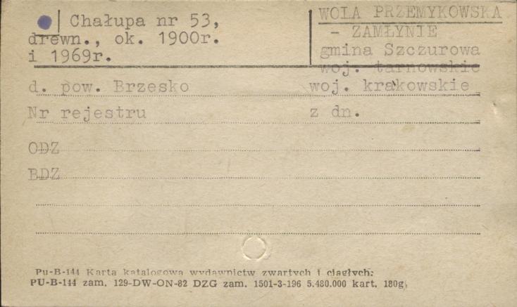 chałupa, skan 1