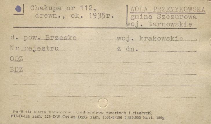 chałupa, skan 1