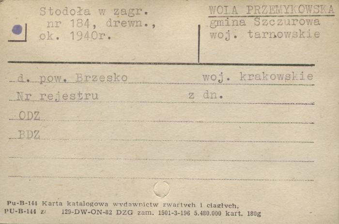 stodoła, skan 1