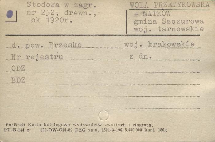 stodoła, skan 1