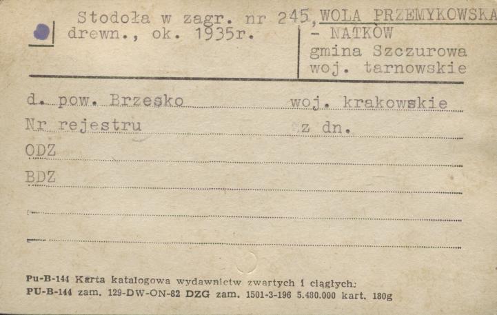 stodoła, skan 1