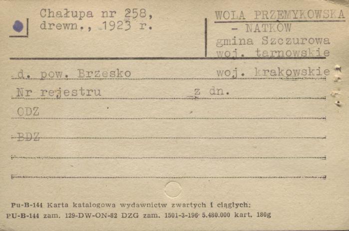 chałupa, skan 1