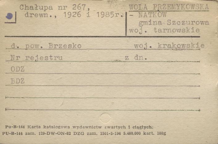 chałupa, skan 1