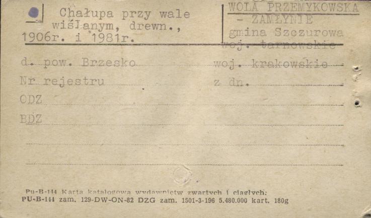 chałupa przy wale wyślanym, skan 1