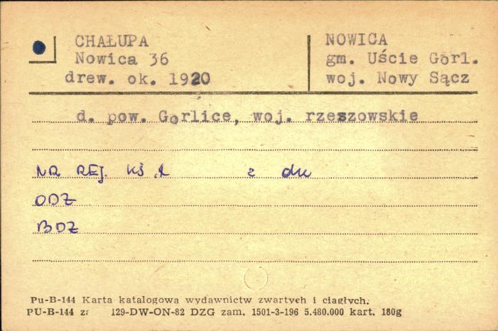 chałupa, skan 1