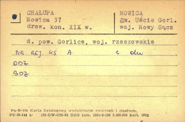 chałupa, skan 1