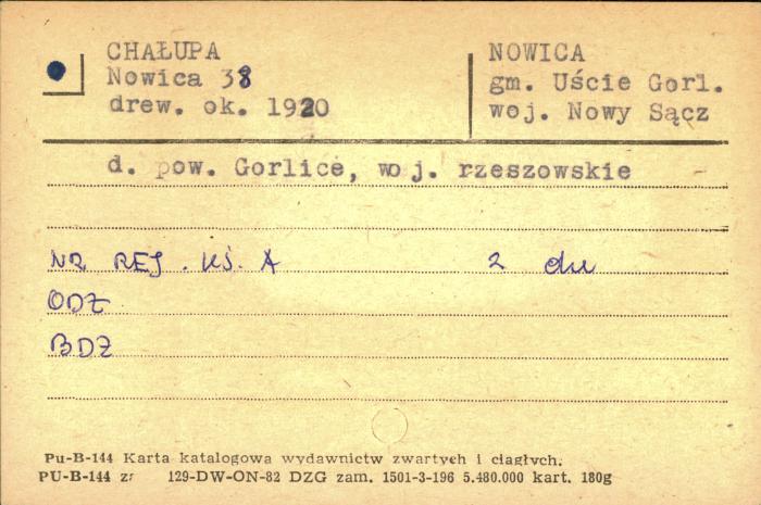 chałupa, skan 1