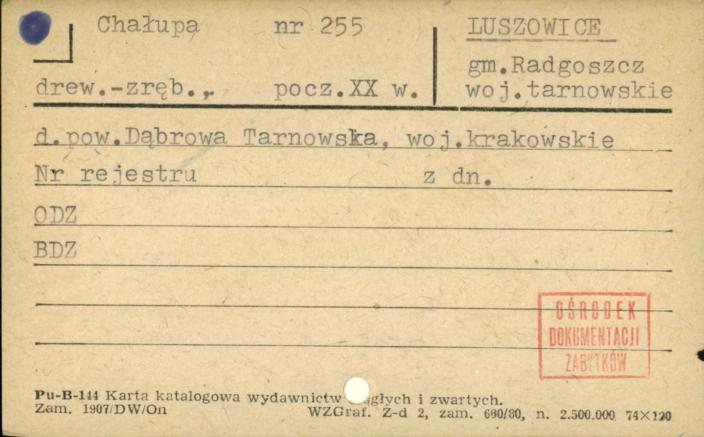 chałupa, skan 1