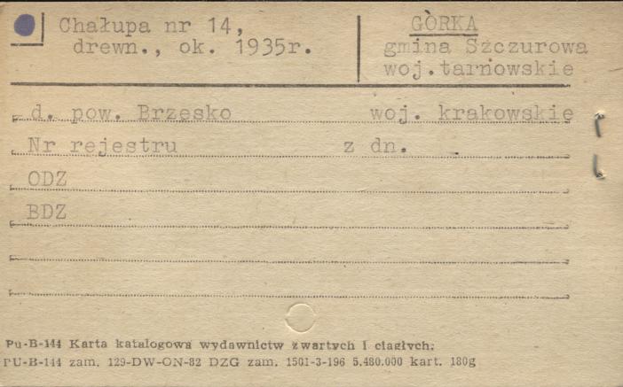 chałupa, skan 1