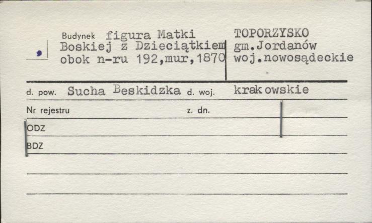 figura Matki Boskiej z Dzieciątkiem, skan 1