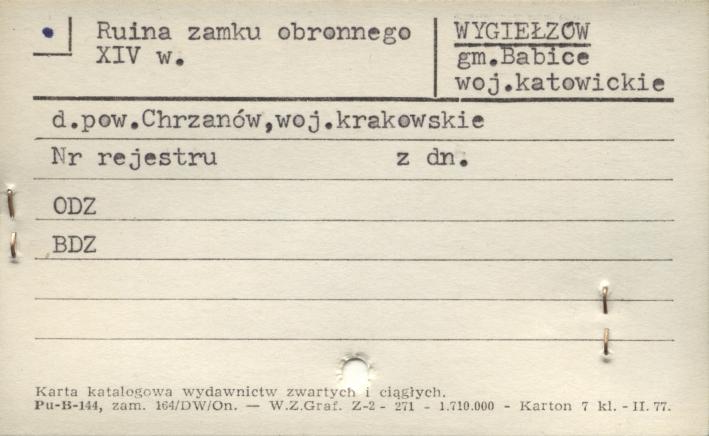 ruina zamku obronnego, skan 1