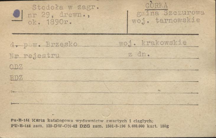 stodoła w zagrodzie, skan 1