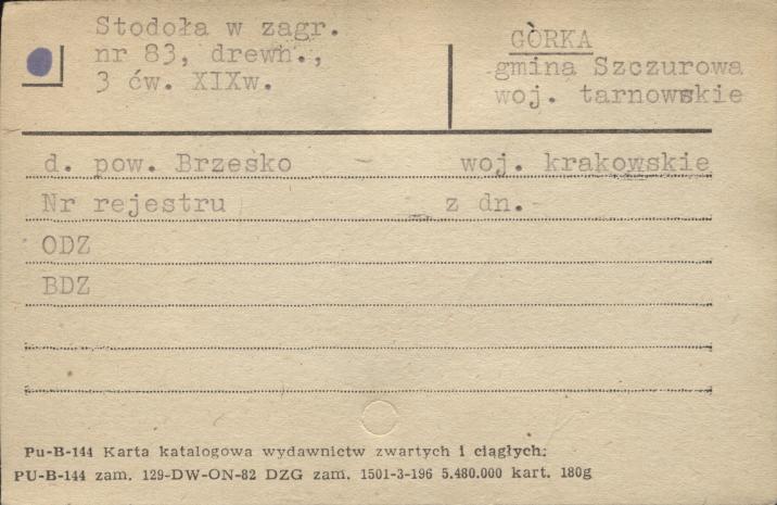 stodoła w zagrodzie, skan 1