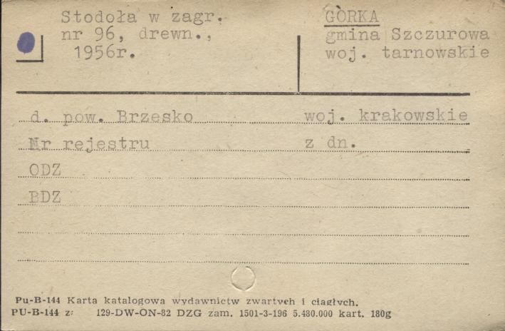 stodoła w zagrodzie, skan 1
