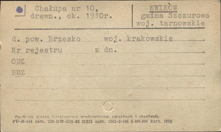 chałupa, skan 1