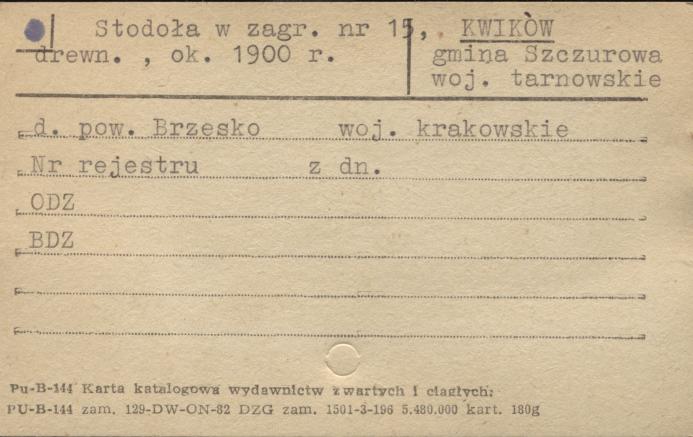stodoła w zagrodzie, skan 1