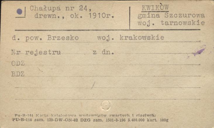 chałupa, skan 1