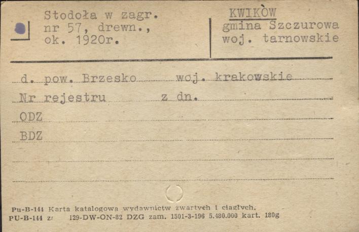 stodoła w zagrodzie, skan 1