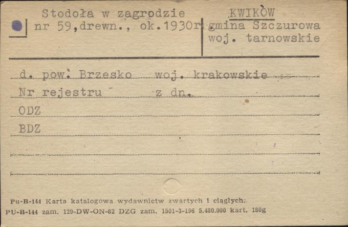 stodoła w zagrodzie, skan 1