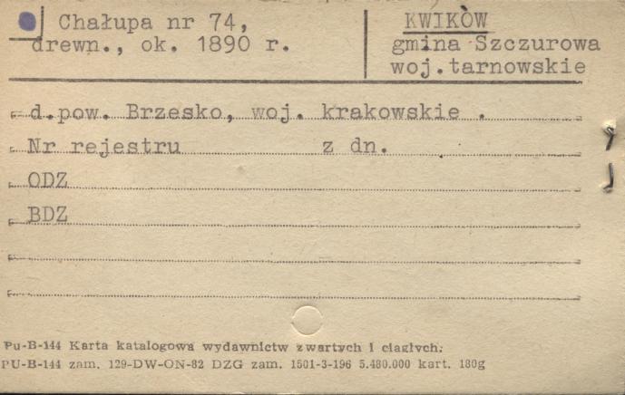 chałupa, skan 1