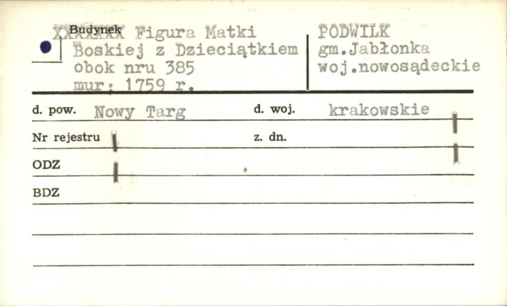 figura Matki Boskiej z Dzieciątkiem, skan 1