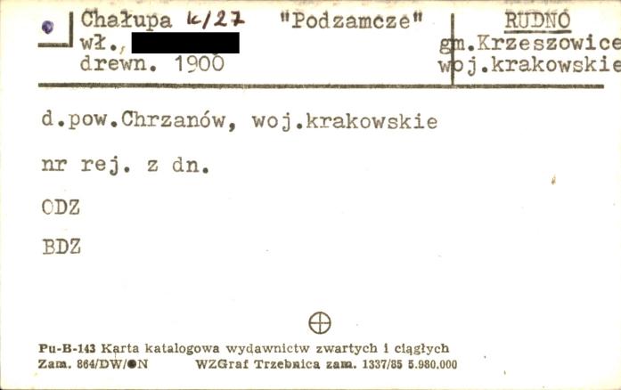 chałupa, skan 1