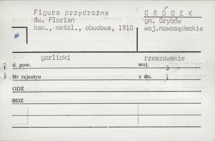figura przydrożna św. Florian, skan 1