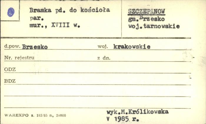 bramka pd. do kościoła par., skan 1