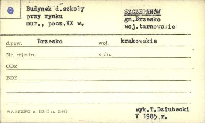 budynek d. szkoły przy rynku, skan 1